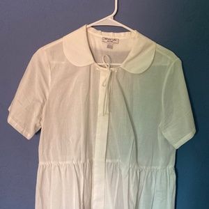 Nerves Lavi white cotton shirt